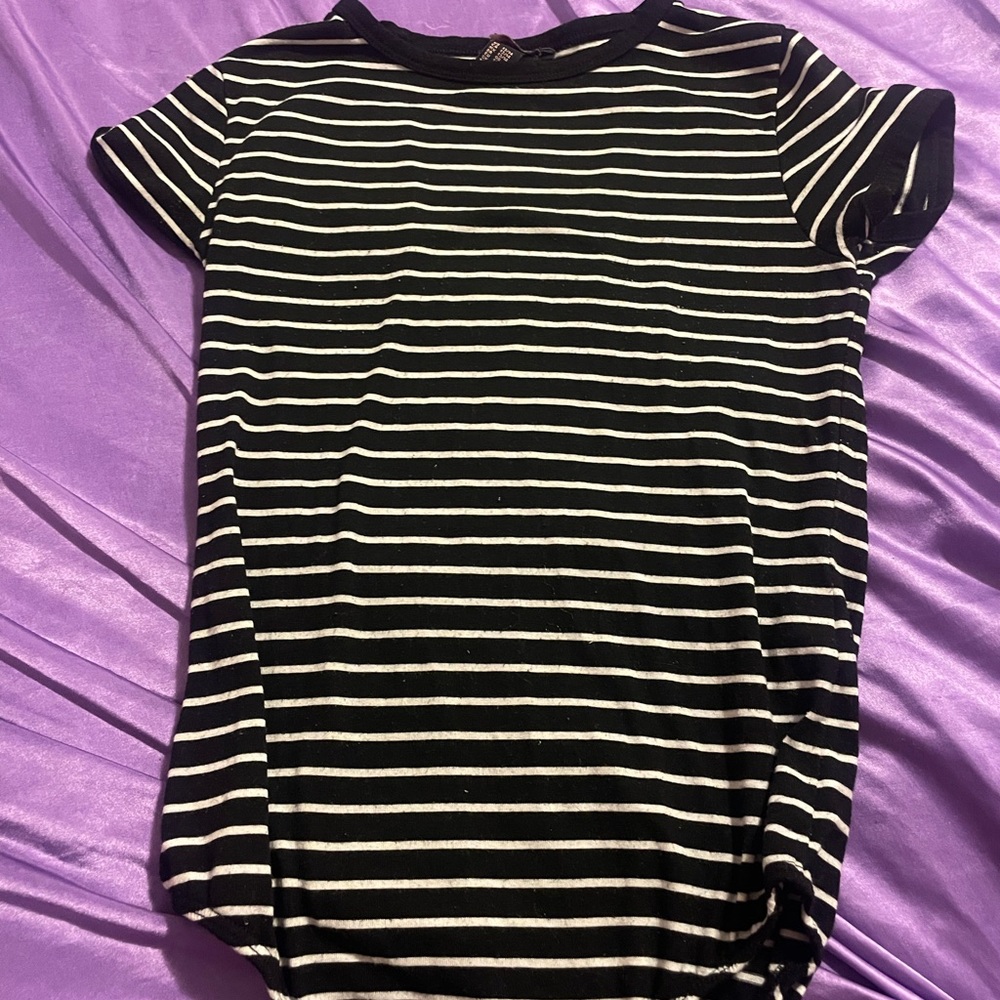stripped bodysuit